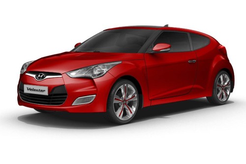 Hyundai Veloster Veloster Red
