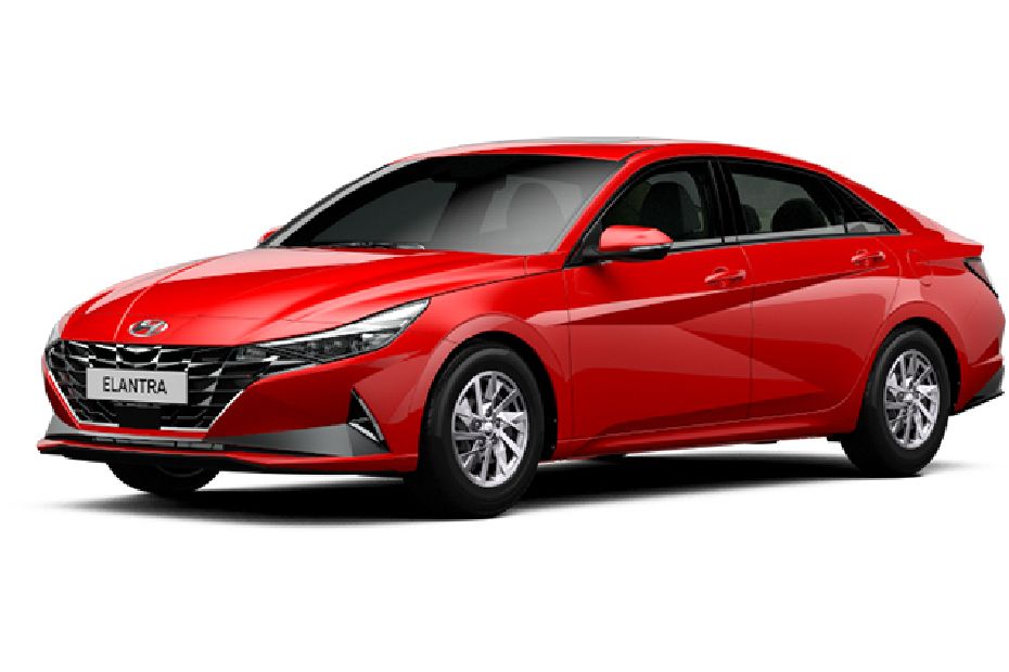 Hyundai Elantra (2021-2024) Fiery Red