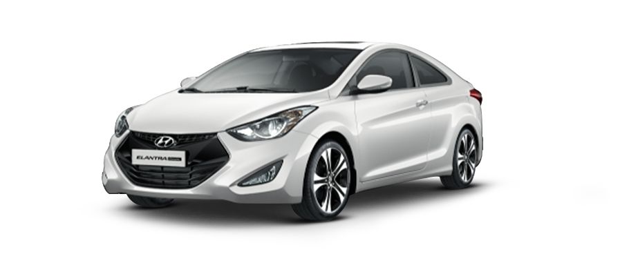 Hyundai Elantra Coupe Creamy White