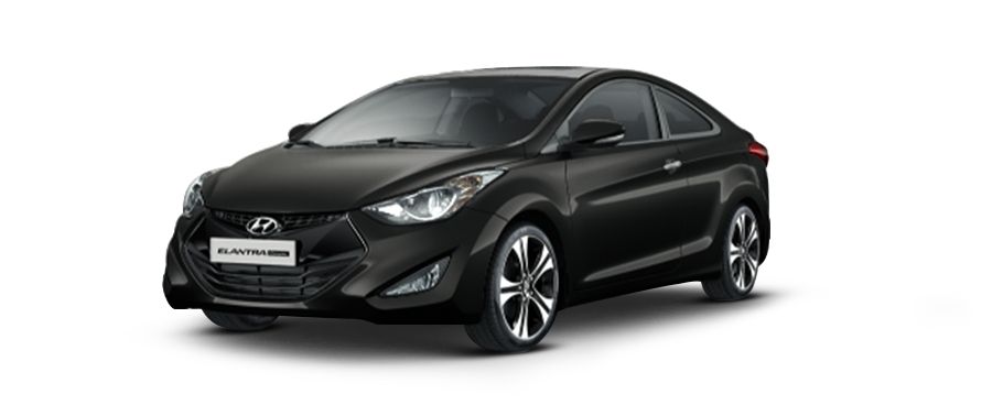 Hyundai Elantra Coupe Phantom Black