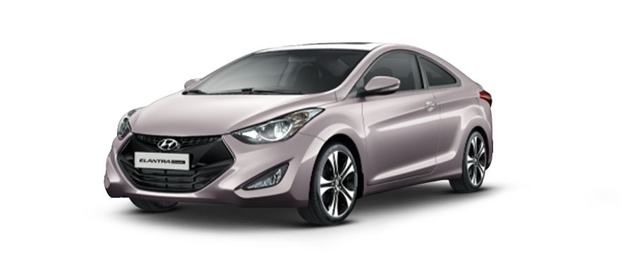Hyundai Elantra Coupe Pink Shell