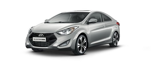 Hyundai Elantra Coupe Sleek Silver