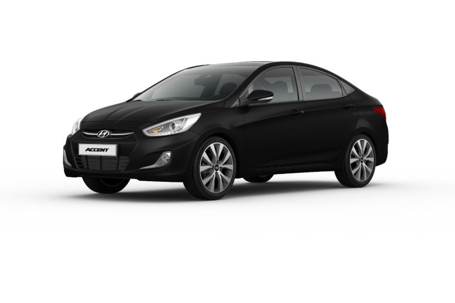 Hyundai Accent (2012-2021) Phantom Black