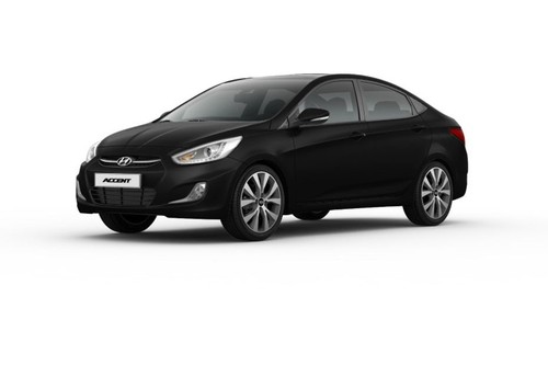 Hyundai Accent (2012-2021) Phantom Black
