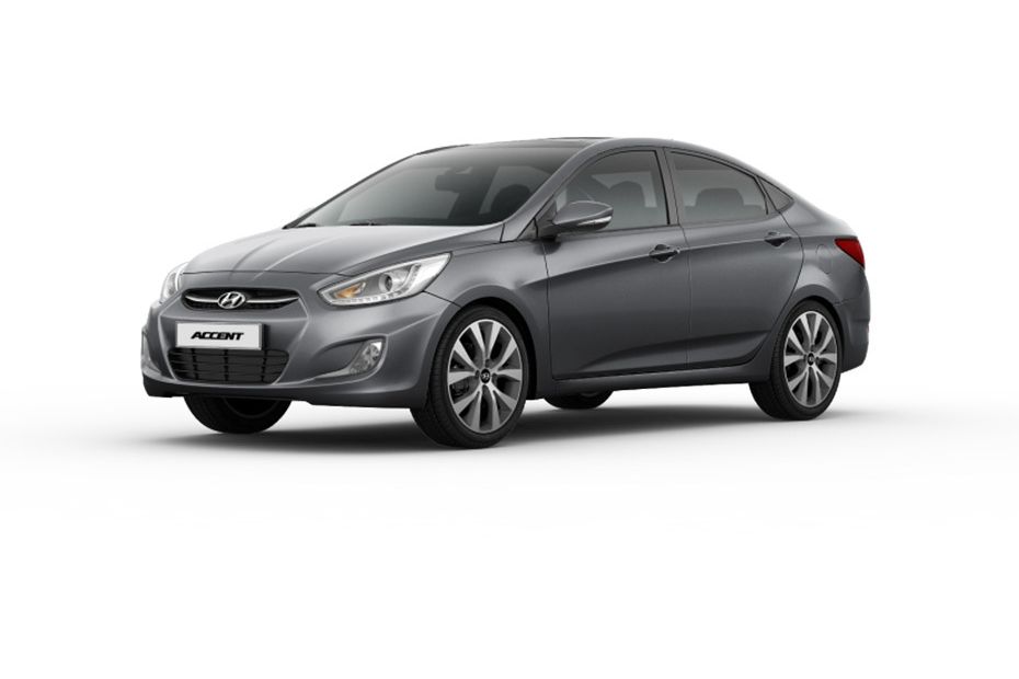 Hyundai Accent (2012-2021) Sonic Silver