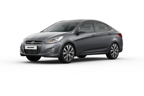 Hyundai Accent (2012-2021) Sonic Silver
