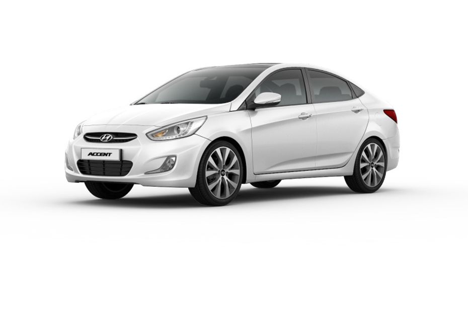 Hyundai Accent (2012-2021) White Crystal