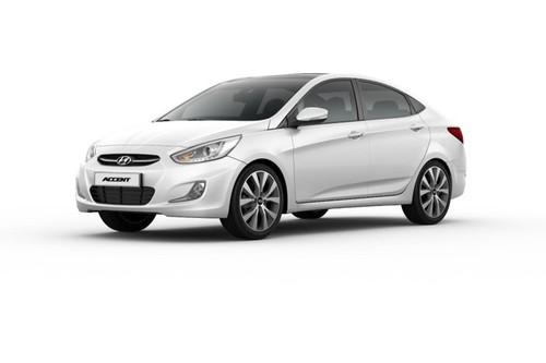 Hyundai Accent (2012-2021) White Crystal