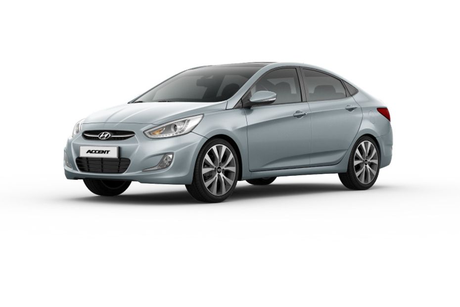 Hyundai Accent (2012-2021) Ice Silver Metallic