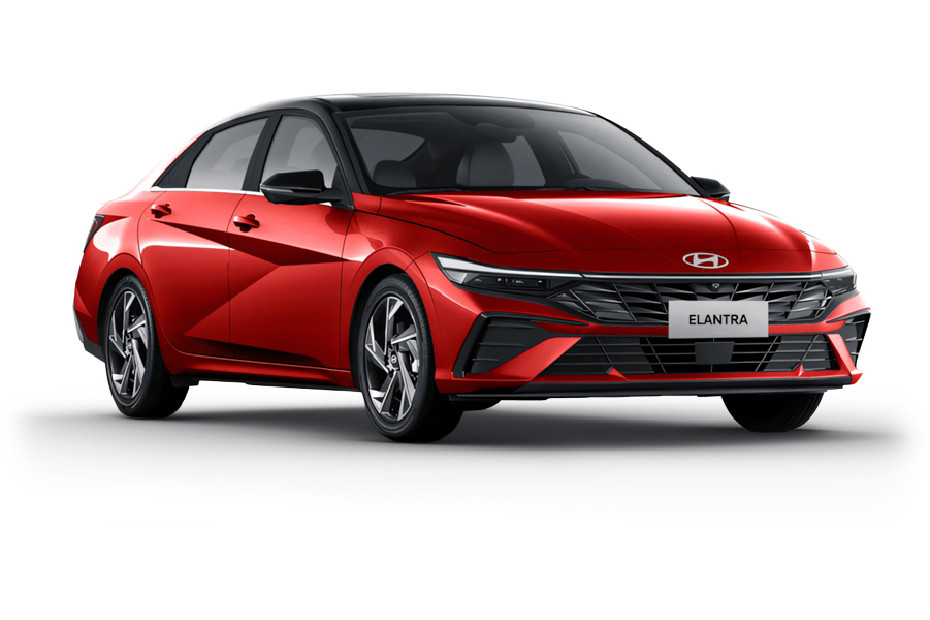 Hyundai Elantra Dragon Red