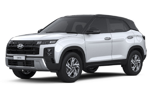 Hyundai Creta Creamy White Pearl with Black Roof