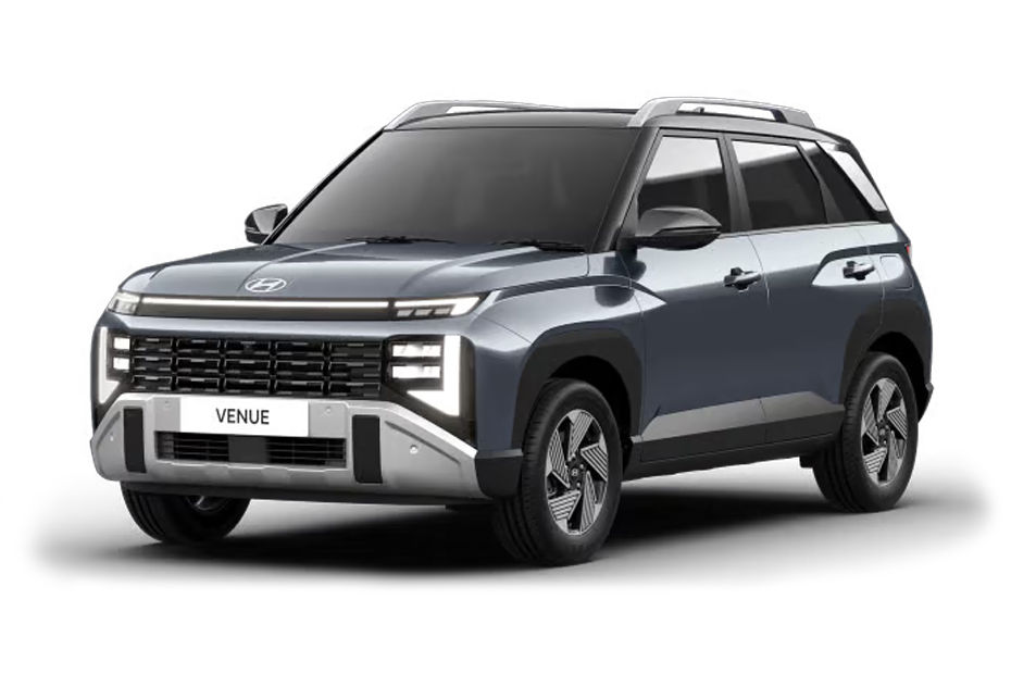 Hyundai Venue 2026 Hazel Blue With Abyss Black Roof