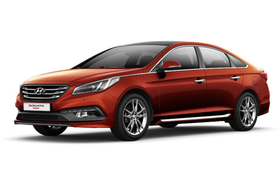 Hyundai Sonata Turbo Pheonix Orange