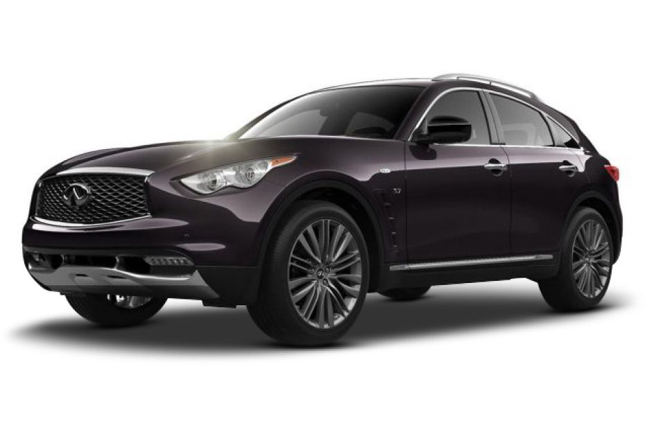 Infiniti QX70 Malbec Black