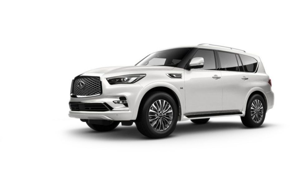 Infiniti QX80 (2022-2024) Moonstone White