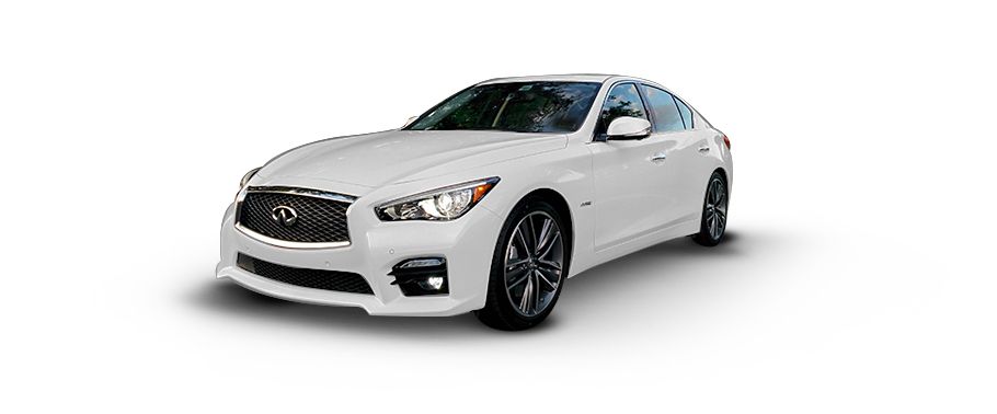 Infiniti Q50S Hybrid Moonlight White