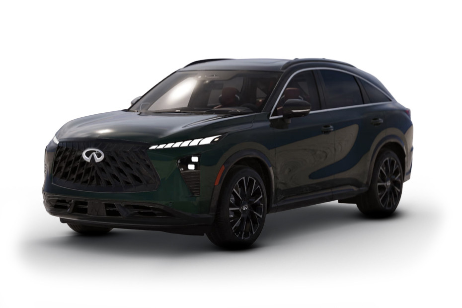 Infiniti QX65 Deep Emerald Black Obsidian Two-Tone