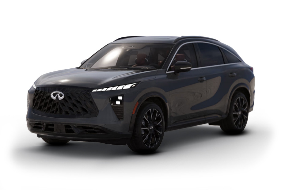 Infiniti QX65 Graphite Shadow Black Obsidian Two-Tone