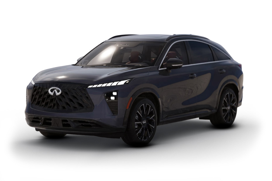 Infiniti QX65 Moonbow Blue Black Obsidian Two-Ton