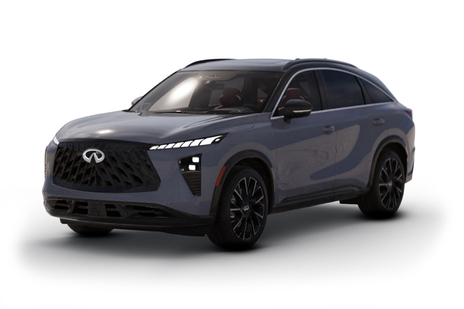 Infiniti QX65 Harbor Gray Black Obsidian Two-Tone