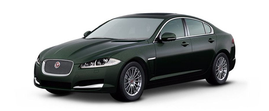 Jaguar XF Portfolio British Racing Green Metallic