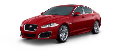 Jaguar XFR Italian Racing Red Metallic