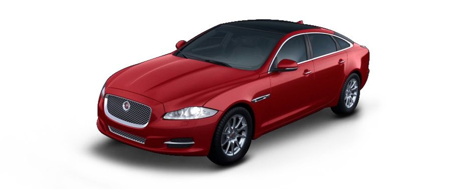 Jaguar XJ Premium Luxury LWB Italian Racing Red Metallic