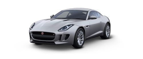 Jaguar F Type R Coupe Rhodium Silver