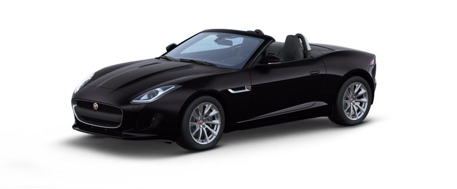 Jaguar F Type Convertible Ebony