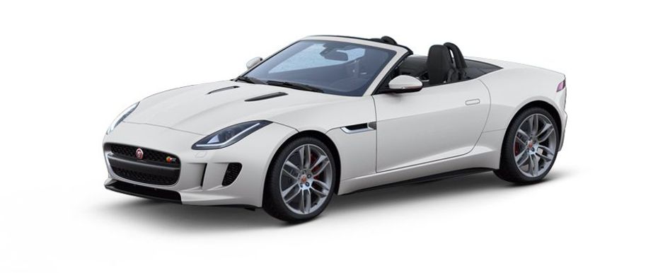 Jaguar F Type S Convertible Polaris White