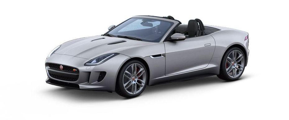 Jaguar F Type S Convertible Rhodium Silver