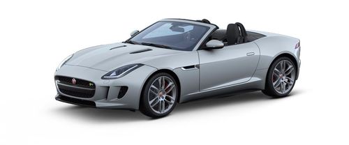Jaguar F Type R Convertible Glacier White