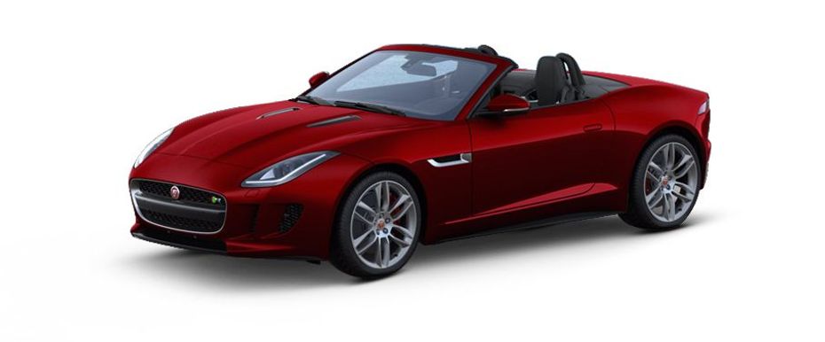 Jaguar F Type R Convertible Italian Racing Red
