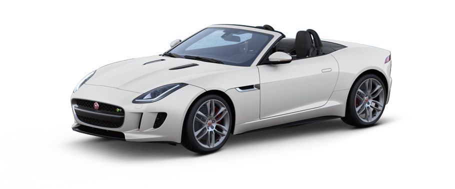 Jaguar F Type R Convertible Polaris White