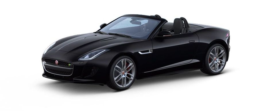 Jaguar F Type R Convertible Ultimate Black