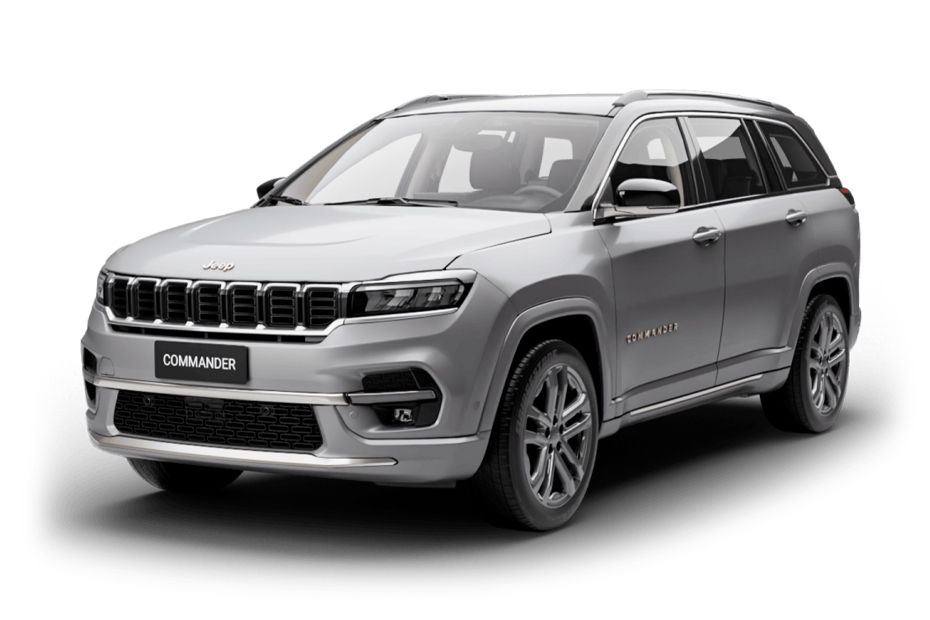 Jeep Commander Billet Silver Two-Tone