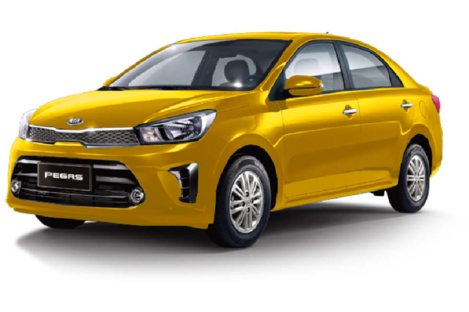 KIA Pegas Flash Yellow