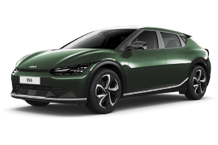 KIA EV6 Deep Forest Green
