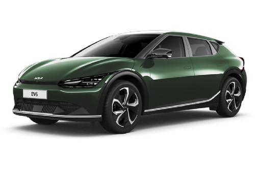 KIA EV6 Deep Forest Green