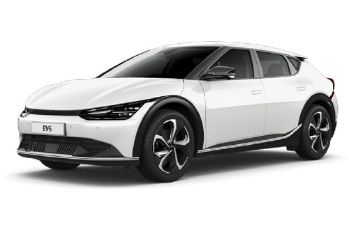 KIA EV6 Snow White Pearl