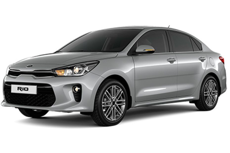 KIA Rio 4-Door Silky Silver