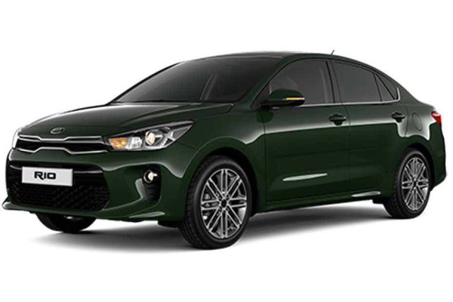 KIA Rio 4-Door True Green