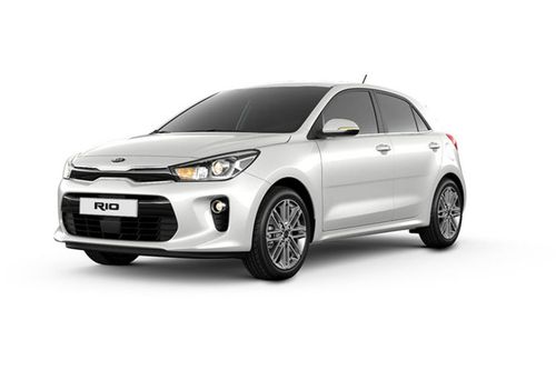 KIA Rio 5-Door Clear White