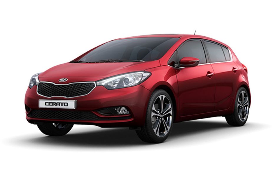 KIA Cerato 5 Door Temptation Red