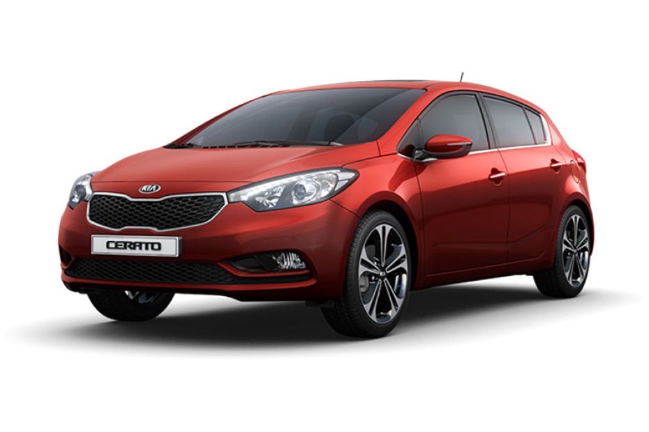 KIA Cerato 5 Door Racing Red
