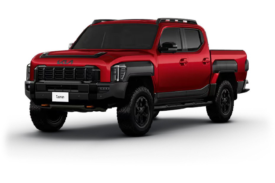 KIA Tasman Runway Red