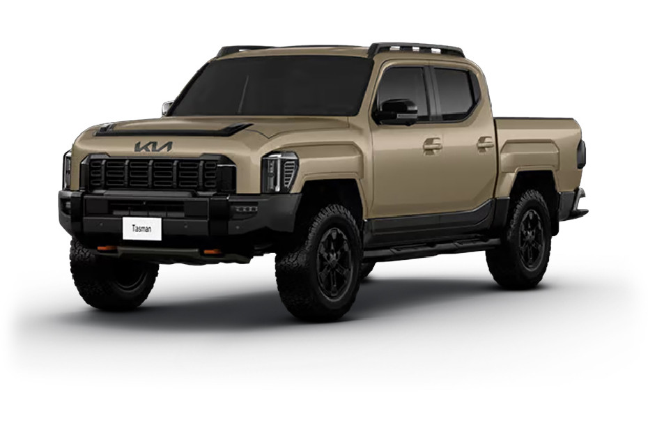 KIA Tasman Tan Beige Side Cladding Body Color OPT