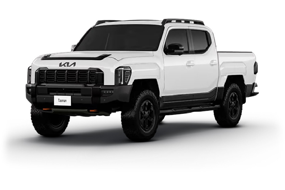 KIA Tasman Clear White Side Cladding Body Color OPT