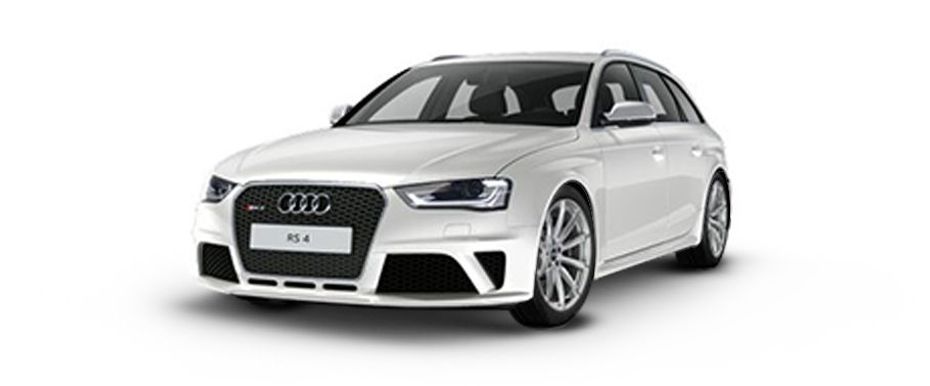 Audi RS 4 Avant Ibis White