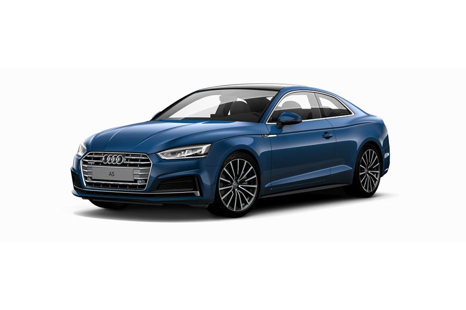 Audi A5 Coupe Scuba Blue